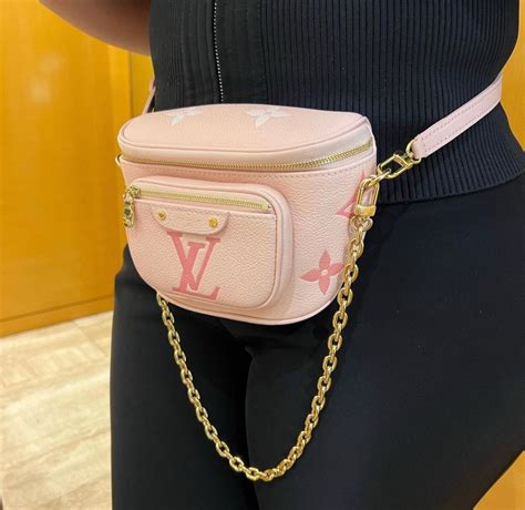 louis vuitton mini bum bag cream|Louis Vuitton bum bag discontinued.